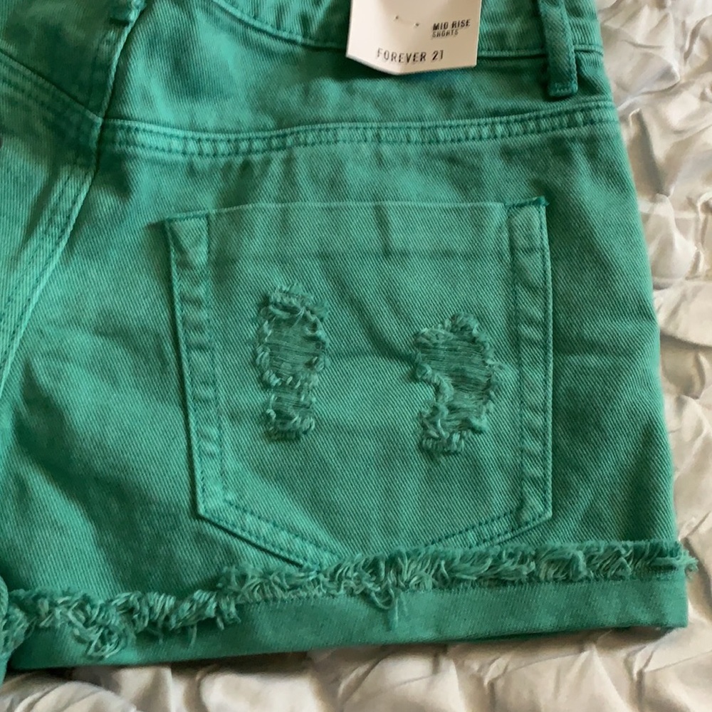 Forever 21 distressed shorts. - Picture 3 of 6